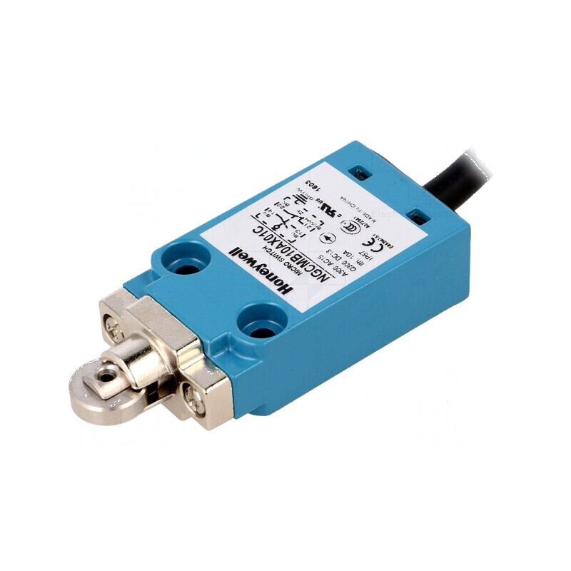 Limitator cursă NO NC 10A max 240VAC max 250VDC - cablu 1m | Electronic-mag.ro | Componente Electronice