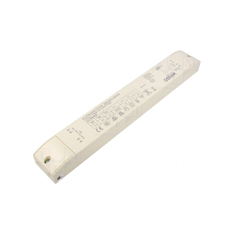 Alimentator LED pulsatoriu 250W 24VDC 220÷240VAC IP20 | Electronic-mag.ro | Componente Electronice