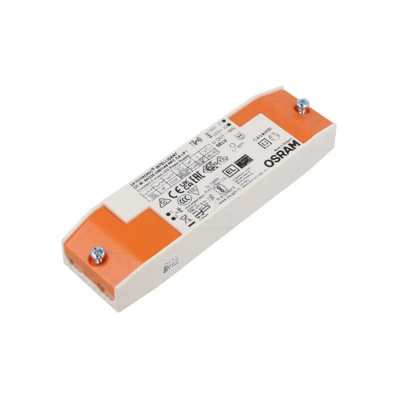 Alimentator pulsatoriu LED 38W 10÷54VDC 350mA÷1,05A IP20 | Electronic-mag.ro | Componente Electronice