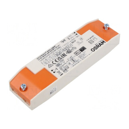 Alimentator pulsatoriu LED 38W 10÷54VDC 350mA÷1,05A IP20 | Electronic-mag.ro | Componente Electronice