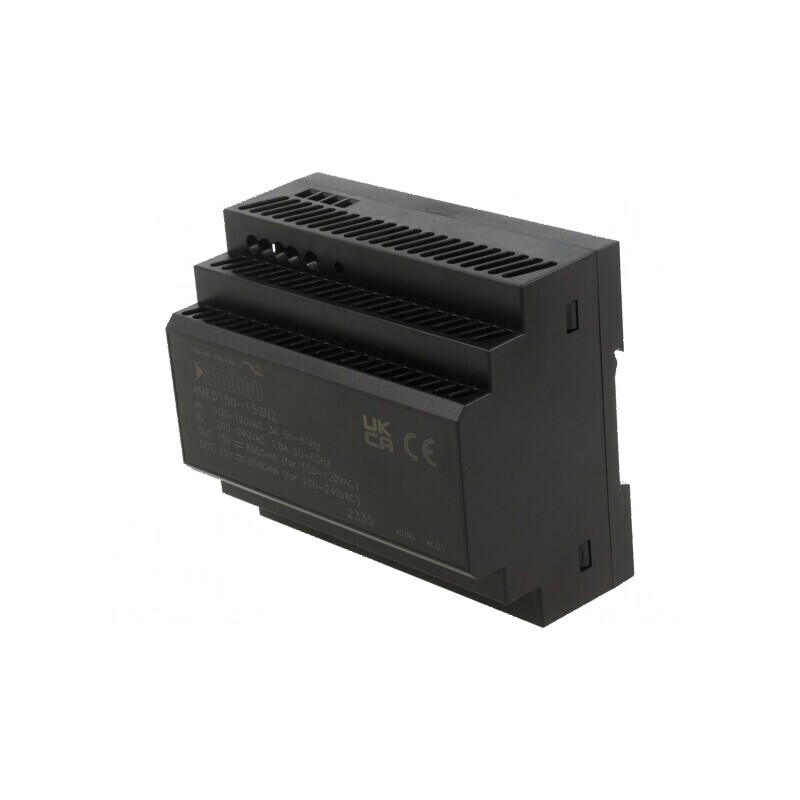 Alimentator pulsatoriu pentru şină DIN 142,5W 13,5÷18VDC | Electronic-mag.ro | Componente Electronice