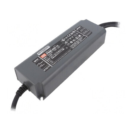 Alimentator pulsatoriu pentru benzi LED 200W 12VDC 15A IP67 | Electronic-mag.ro | Componente Electronice