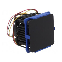 Radiator extrudat cu aripioare neagră | Electronic-mag.ro | Componente Electronice