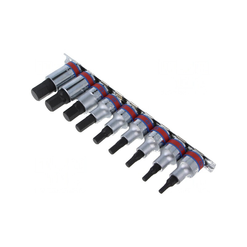Set chei tubulară Fixare 1/2 - 9 piese | Electronic-mag.ro | Componente Electronice