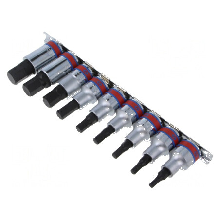Set chei tubulară Fixare 1/2 - 9 piese | Electronic-mag.ro | Componente Electronice