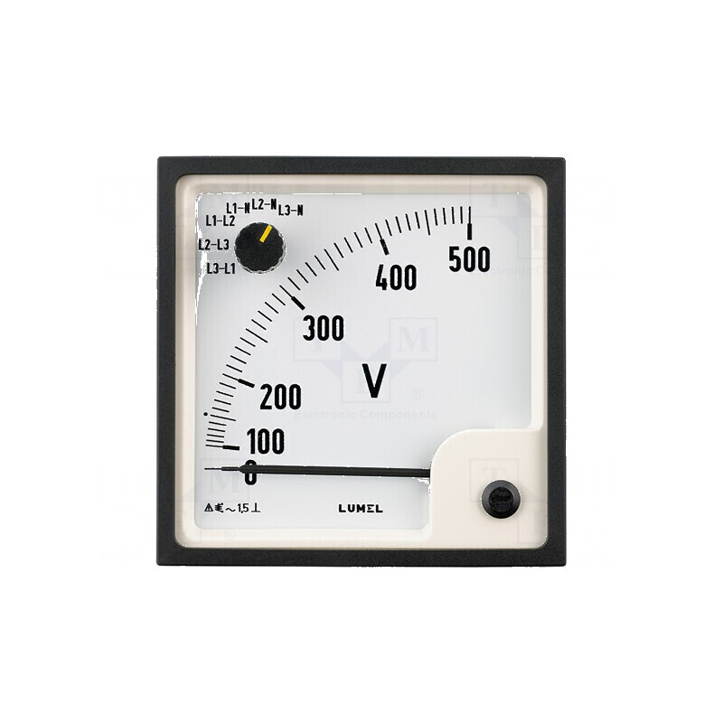 Voltmetru pe panou VAC: 0÷15kV 1,5 True RMS Umax: 300V | Electronic-mag.ro | Componente Electronice Voltmetru pe panou VAC: 0÷15kV 1,5 True RMS Umax: 300V | Electronic-mag.ro | Componente Electronice