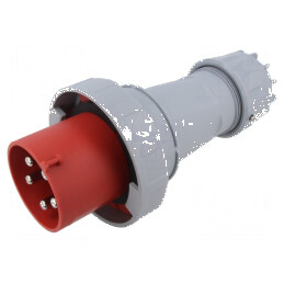 Conector de alimentare AC mufă tată 125A IEC 60309 IP67 PIN: 5 | Electronic-mag.ro | Componente Electronice