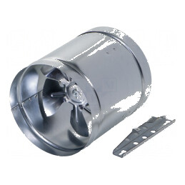 Ventilator axial 230VAC Ø245mm 600m3/h 57dBA IPX2 | Electronic-mag.ro | Componente Electronice