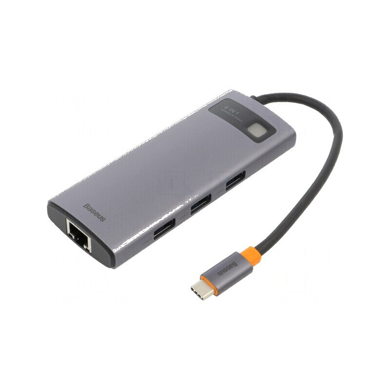 Hub USB HDMI RJ45 x3 - Adaptor Multiport | Electronic-mag.ro | Componente Electronice