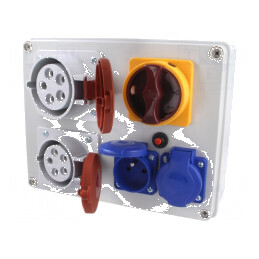 Tablou electric IP44 pentru perete din material ABS | Electronic-mag.ro | Componente Electronice