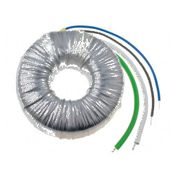Transformator toroidal 250VA 230VAC 24V 10,417A cu cabluri | Electronic-mag.ro | Componente Electronice