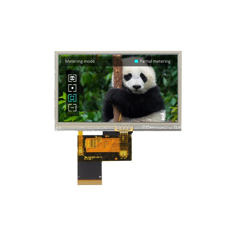 Afişaj TFT 4,3 inch LED RGB | Electronic-mag.ro | Componente Electronice