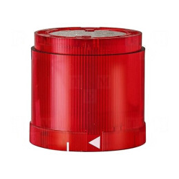 Semnalizator luminos roșu 24VDC 24VAC IP54 Ø70x66mm | Electronic-mag.ro | Componente Electronice