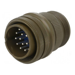Conector circular 17 PIN tată lipire 13A | Electronic-mag.ro | Componente Electronice