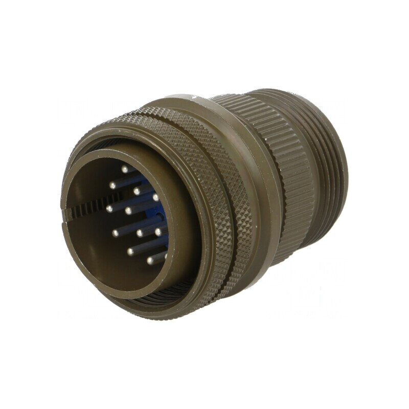 Conector circular 17 PIN tată lipire 13A | Electronic-mag.ro | Componente Electronice