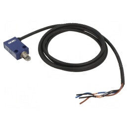 Limitator cursă rolă metalică Ø11,6mm NO NC 6A max.250VAC | Electronic-mag.ro | Componente Electronice