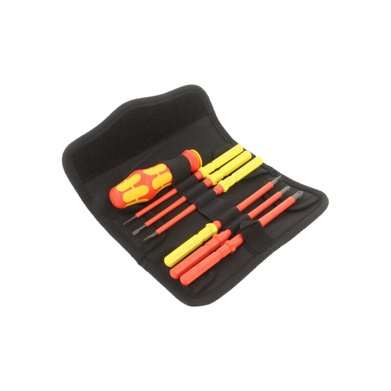 Set de şurubelniţe izolate cu 5 bucăţi, 1kVAC Phillips şi plată în etui | Electronic-mag.ro | Componente Electronice Set de şurubelniţe izolate cu 5 bucăţi, 1kVAC Phillips şi plată în etui | Electronic-mag.ro | Componente Electronice