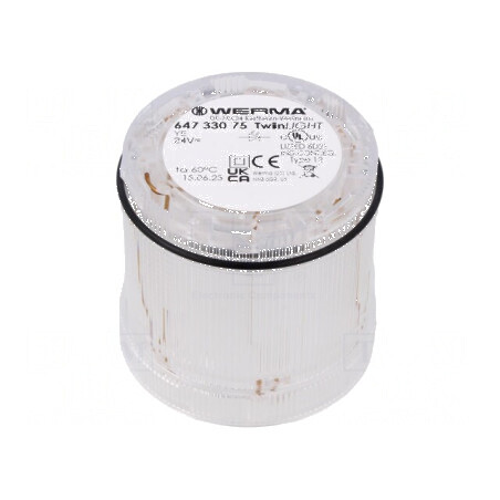 Semnalizator LED portocaliu IP65 | Electronic-mag.ro | Componente Electronice