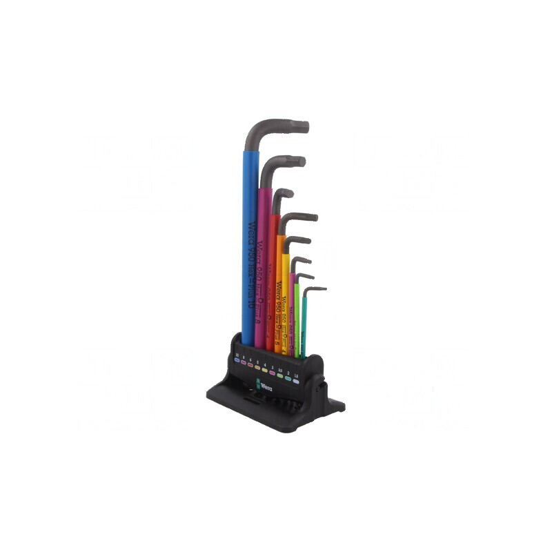 Set chei imbus Hex-Plus, sferice - 9 piese. | Electronic-mag.ro | Componente Electronice