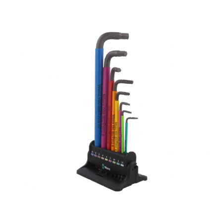 Set chei imbus Hex-Plus, sferice - 9 piese. | Electronic-mag.ro | Componente Electronice