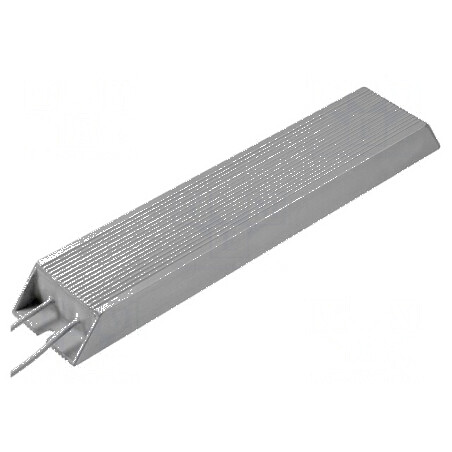 Rezistor bobinat cu radiator 10Ω 600W - 30x60x335mm | Electronic-mag.ro | Componente Electronice