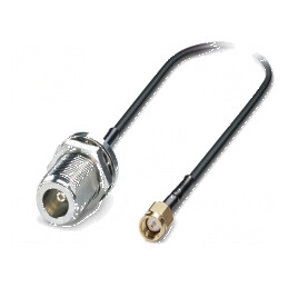 Cablu RF SMA-N negru | Electronic-mag.ro | Componente Electronice