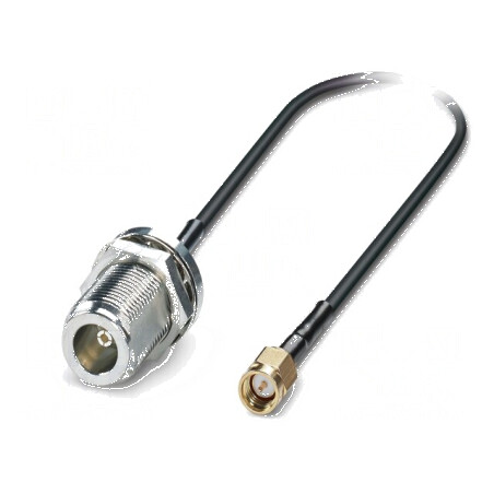 Cablu RF SMA-N negru | Electronic-mag.ro | Componente Electronice