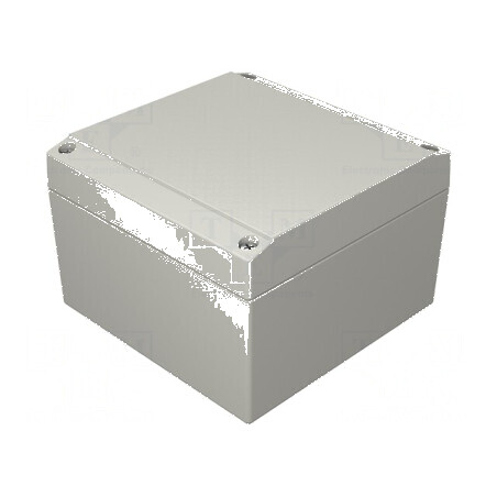 Carcasă universală din aluminiu - 120mm x 120mm x 81mm | Electronic-mag.ro | Componente Electronice
