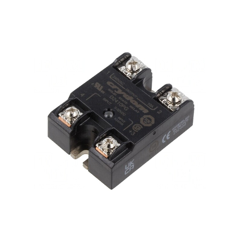 Releu semiconductor Ucom 10A 24÷280VAC IP00 | Electronic-mag.ro | Componente Electronice