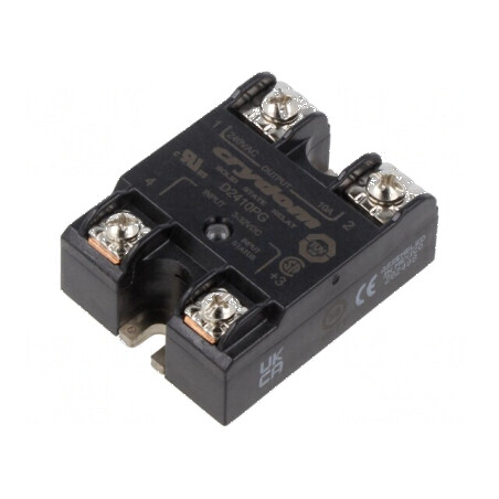 Releu semiconductor Ucom 10A 24÷280VAC IP00 | Electronic-mag.ro | Componente Electronice