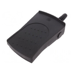Comutator de picior SPST-NO neagră | Electronic-mag.ro | Componente Electronice