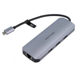 Hub USB HDMI și VGA cu multiple porturi USB A și C | Electronic-mag.ro | Componente Electronice