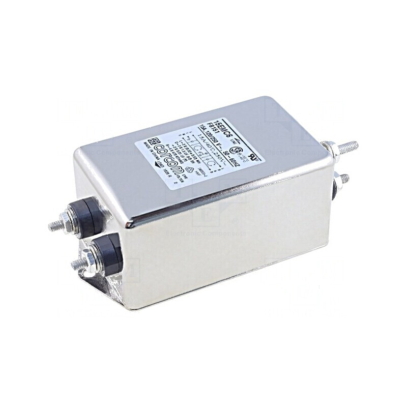 Filtru antiperturbații monofazat 250VAC, 15A | Electronic-mag.ro | Componente Electronice