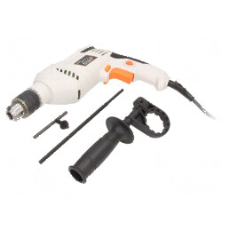 Maşină de găurit cu percuţie 800W 13mm 0÷3000rot./min 230VAC - Găuritoare electrică compactă | Electronic-mag.ro | Componente Electronice