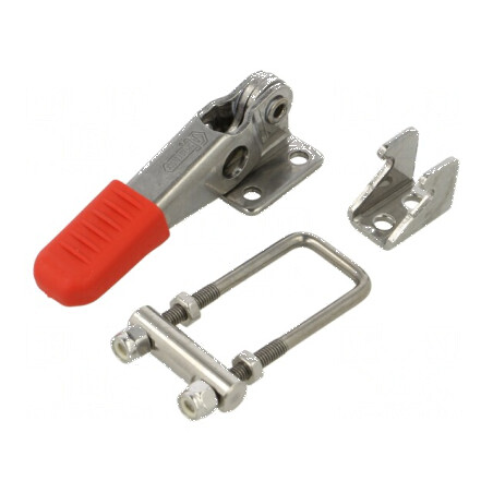 Clemă oțel inoxidabil 28mm x 98mm | Electronic-mag.ro | Componente Electronice