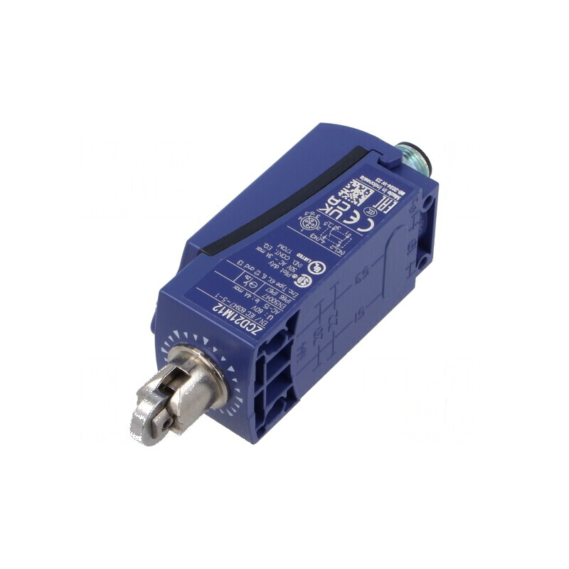 Limitator cursă rolă metalică Ø11,6mm NO   NC 10A max.250VAC | Electronic-mag.ro | Componente Electronice