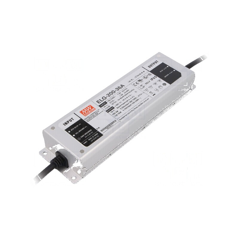 Alimentator LED 200W 36VDC 2,78÷5,55A 100÷305VAC | Electronic-mag.ro | Componente Electronice Alimentator LED 200W 36VDC 2,78÷5,55A 100÷305VAC | Electronic-mag.ro | Componente Electronice