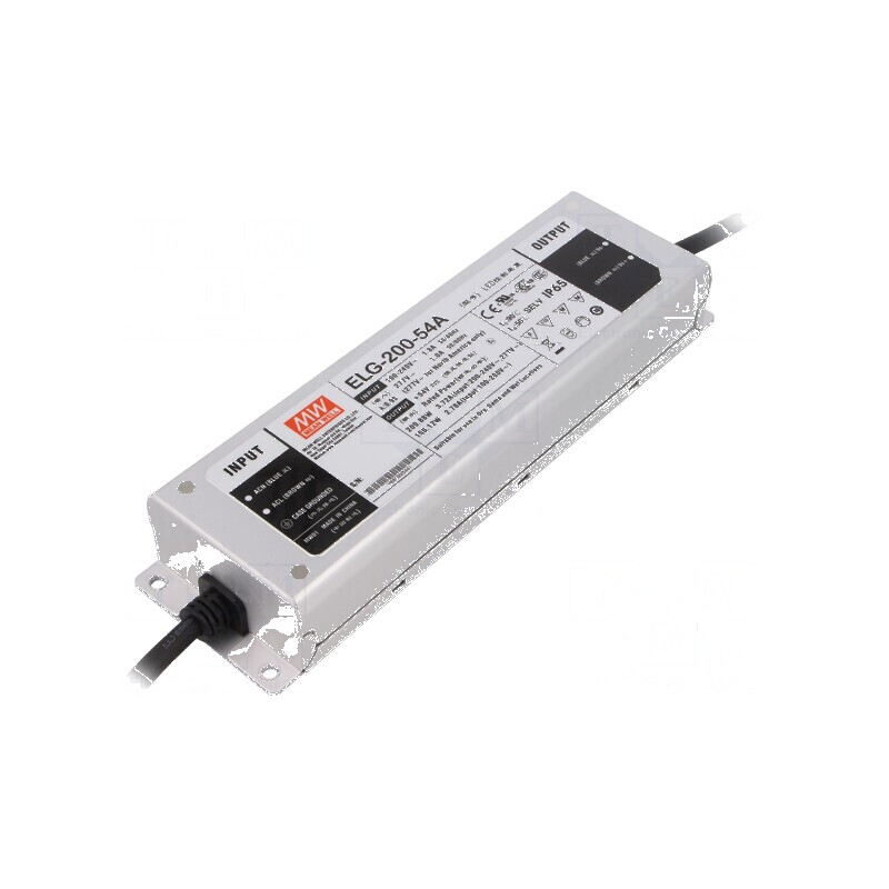 Alimentator LED pulsatoriu 200W 54VDC 1,86÷3,72A 100÷305VAC | Electronic-mag.ro | Componente Electronice Alimentator LED pulsatoriu 200W 54VDC 1,86÷3,72A 100÷305VAC | Electronic-mag.ro | Componente Electronice