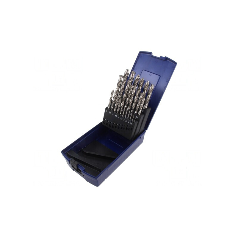 Set de burghie HSS-G 25 buc. | Electronic-mag.ro | Componente Electronice Set de burghie HSS-G 25 buc. | Electronic-mag.ro | Componente Electronice