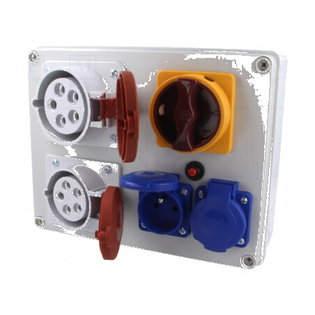 Tablou electric IP44 pt.perete | Electronic-mag.ro | Componente Electronice