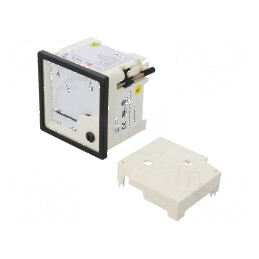 Ampermetru pe panou I DC: 0÷10A 72x72mm | Electronic-mag.ro | Componente Electronice