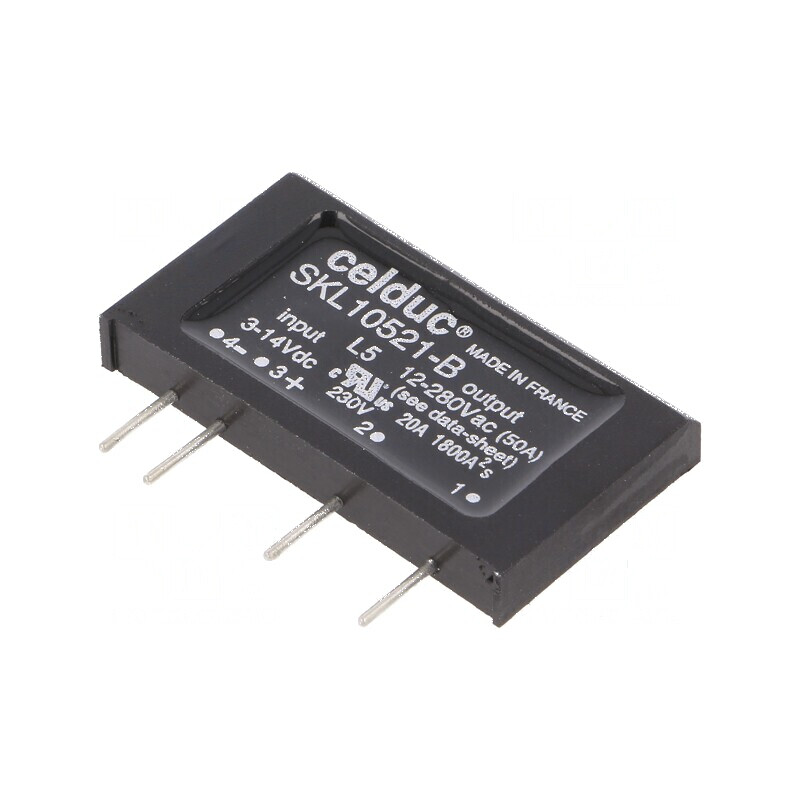 Releu semiconductor SPST-NO Ucom 50A | Electronic-mag.ro | Componente Electronice