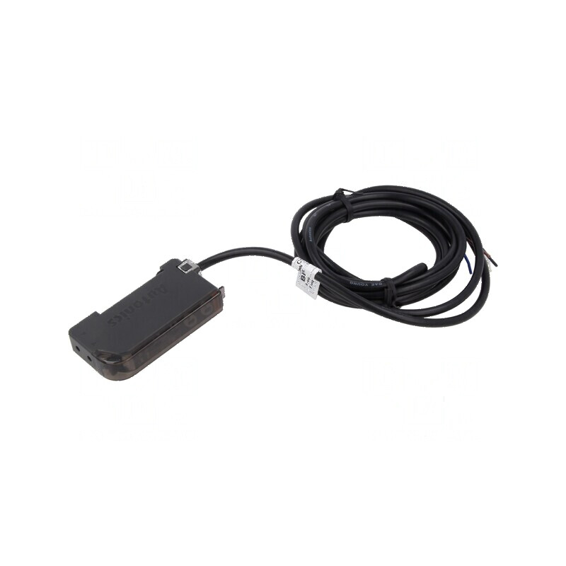 Senzor de amplificare fibră optică NPN cu cablu de 2m | Electronic-mag.ro | Componente Electronice