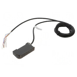 Amplificator fibră optică NPN cu cablu de 2m | Electronic-mag.ro | Componente Electronice