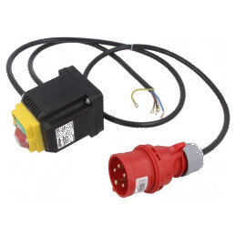 Întrerupător de protecţie la pierderea tensiunii IP55 9A | Electronic-mag.ro | Componente Electronice