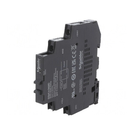 Releu semiconductor Ucom 6A 48-600VAC 1-fazat | Electronic-mag.ro | Componente Electronice