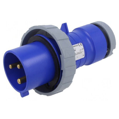 Conector AC trifazat 32A 250VAC IP67 | Electronic-mag.ro | Componente Electronice
