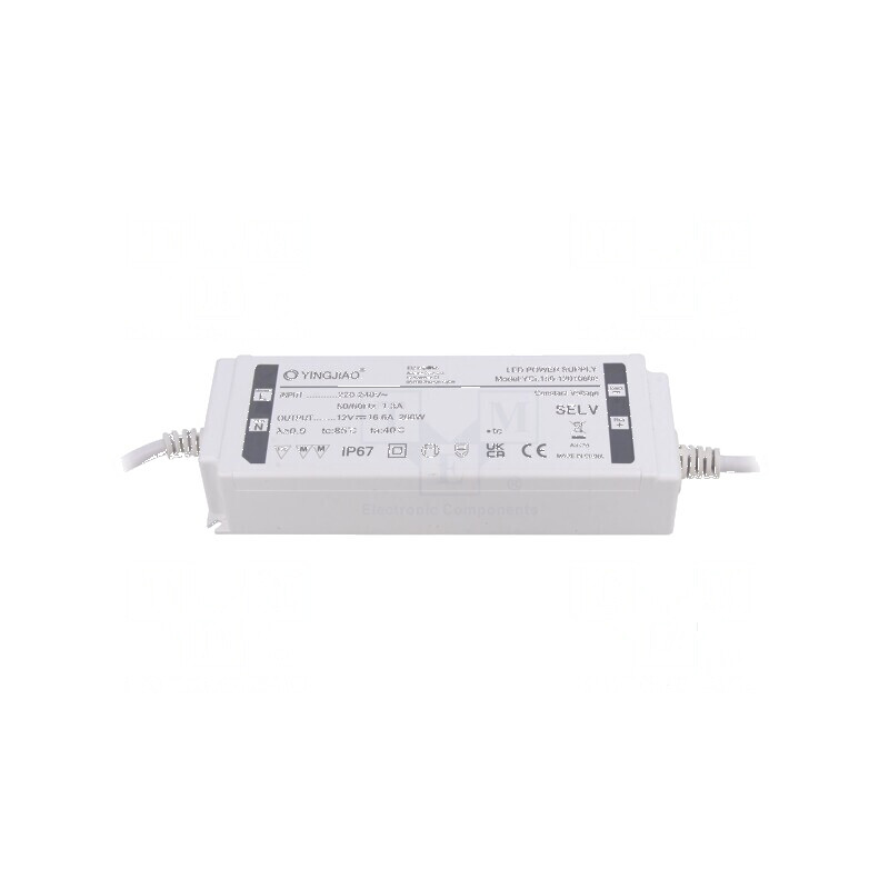 Alimentator LED pulsatoriu 200W 12VDC IP67 | Electronic-mag.ro | Componente Electronice