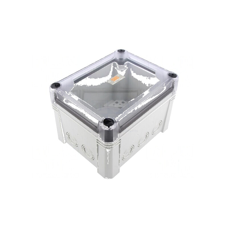 Carcasă de conexiuni rezistentă la apă 151mm x 191mm x 126mm IP67 | Electronic-mag.ro | Componente Electronice