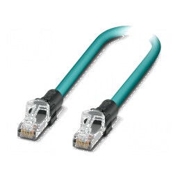 Patch cord S/UTP 5 litat Cu PUR albastru deschis 3m | Electronic-mag.ro | Componente Electronice